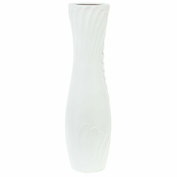 Керамическая ваза белого цвета - купить Вазы  по цене 6245.0