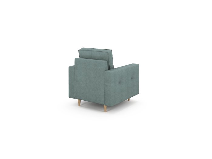 Кресло Otto серо-голубого цвета - лучшие Интерьерные кресла в INMYROOM