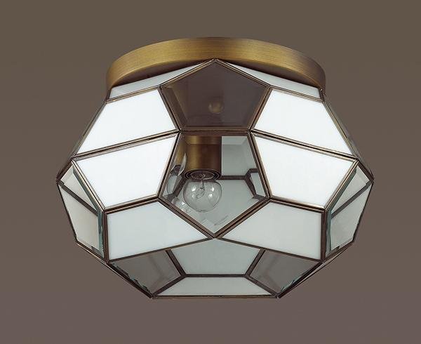 Потолочный светильник  Lekko  со стеклянным плафоном  - лучшие Потолочные светильники в INMYROOM
