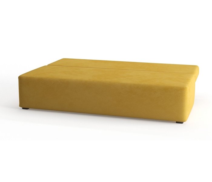 Диван-кровать из велюра Daimond желтого цвета - лучшие Прямые диваны в INMYROOM