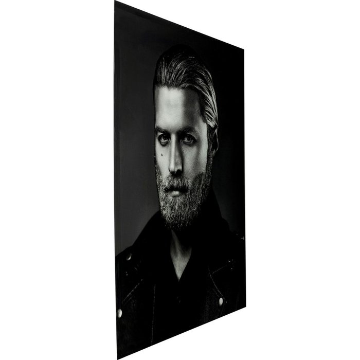 Картина Cool Man 120х150 черного цвета - купить Принты по цене 36946.0
