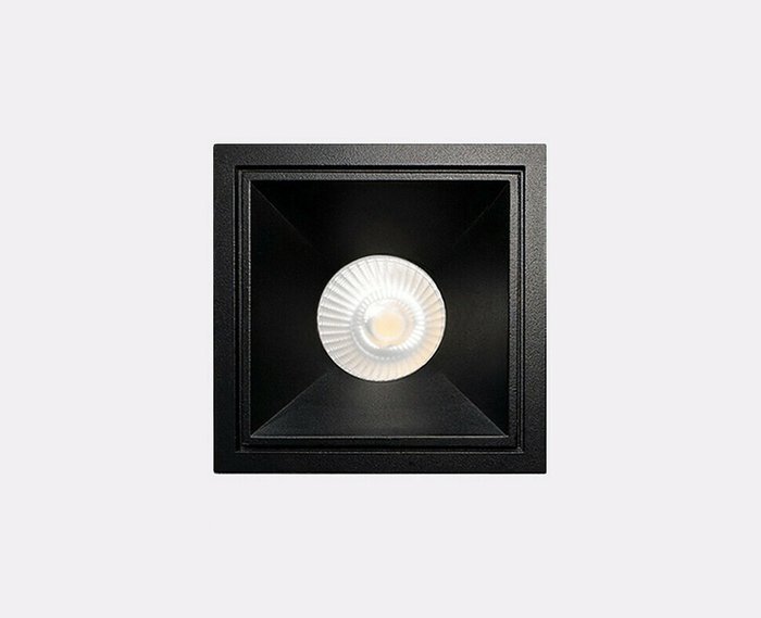 Встраиваемый светильник IT06-6020 black 3000K (металл, цвет черный)