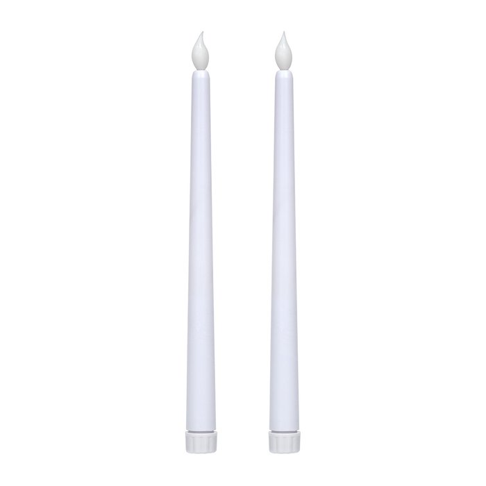 Свечи столовые светодиодные белого цвета - купить Свечи по цене 405.0