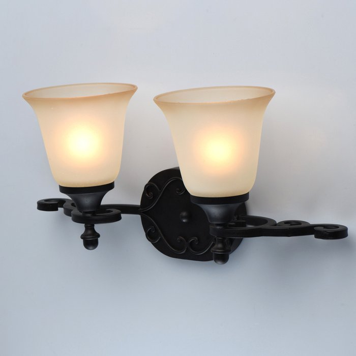 Бра Версаче со стеклянными плафонами - купить Бра и настенные светильники по цене 31400.0