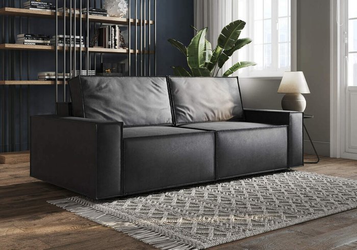 Диван-кровать Loft серого цвета - лучшие Прямые диваны в INMYROOM