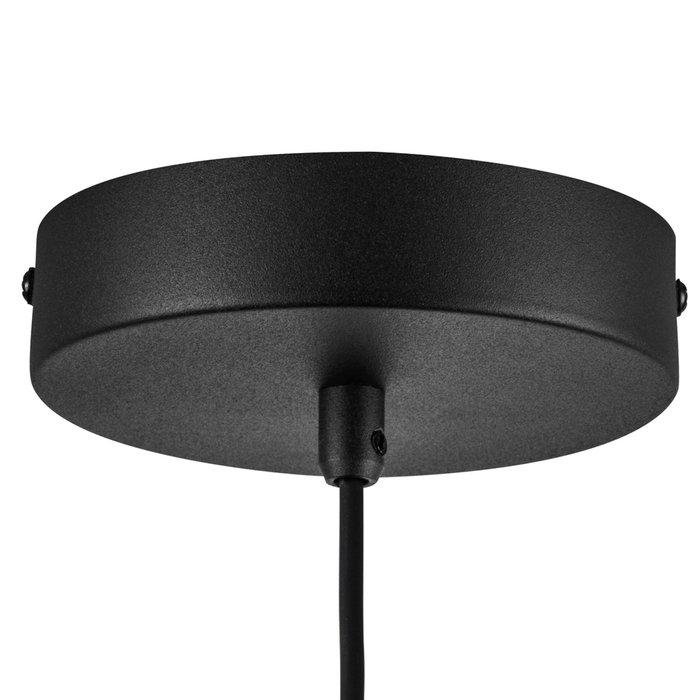 Люстра PALERMO 8W LED 350LM G ЧЕРНЫЙ/ПРОЗРАЧНЫЙ 3000K - купить Подвесные люстры по цене 7999.0