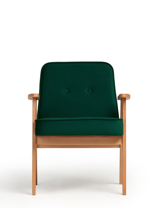 Кресло Несс темно-зеленого цвета - купить Интерьерные кресла по цене 11380.0