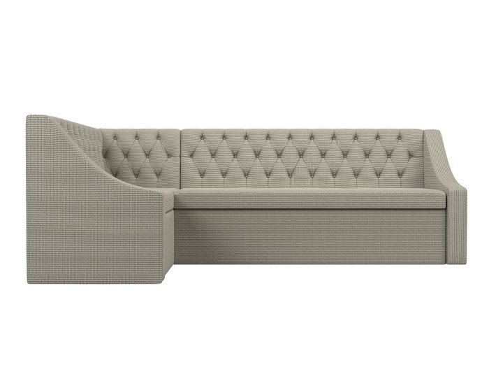 Угловой диван-кровать Мерлин серо-бежевого цвета левый угол - купить Угловые диваны по цене 48999.0