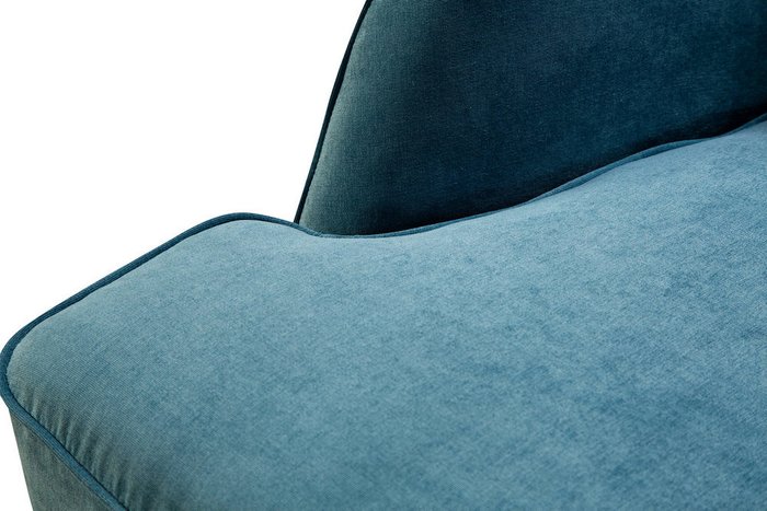 Диван Окланд синего цвета - лучшие Прямые диваны в INMYROOM