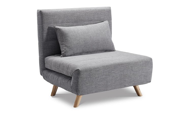 Кресло-кровать Flex серого цвета