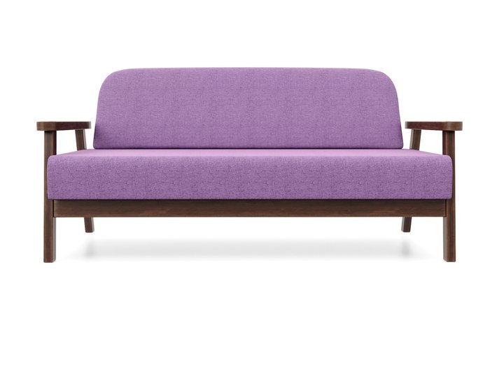 Диван Флори М фиолетового цвета - купить Прямые диваны по цене 22990.0