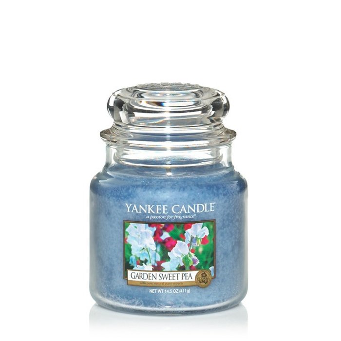 Ароматическая свеча Yankee Candle Garden Sweet Pea / Душистый Горошек