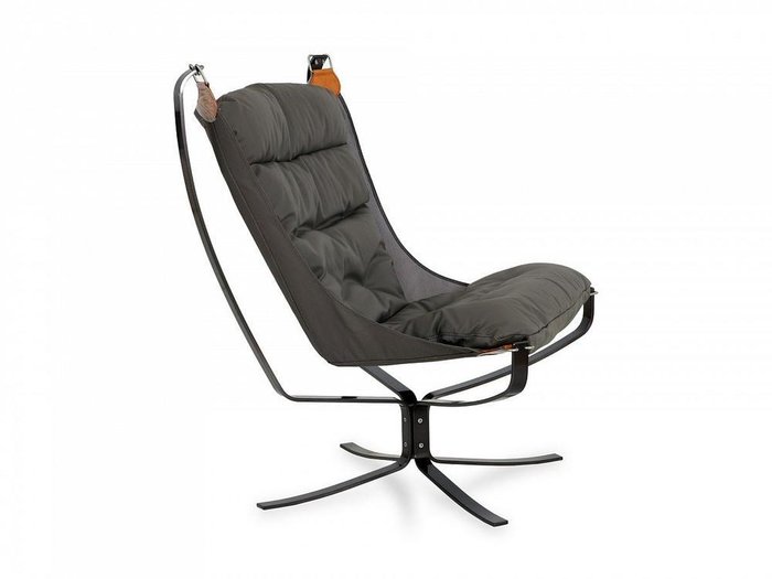 Кресло Falcon серого цвета - лучшие Офисные кресла в INMYROOM