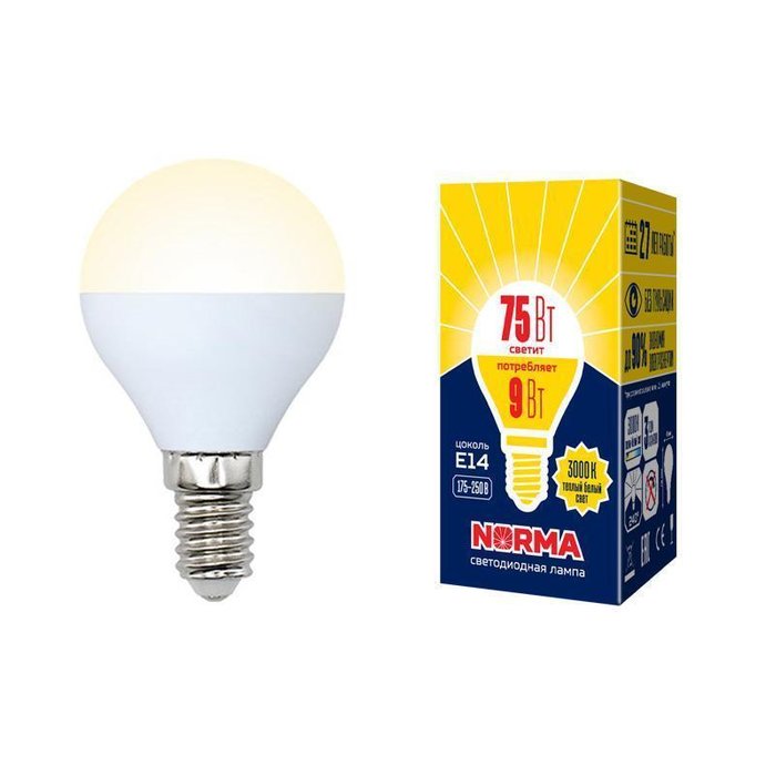 Лампа светодиодная Шар матовый - купить Лампочки по цене 100.0