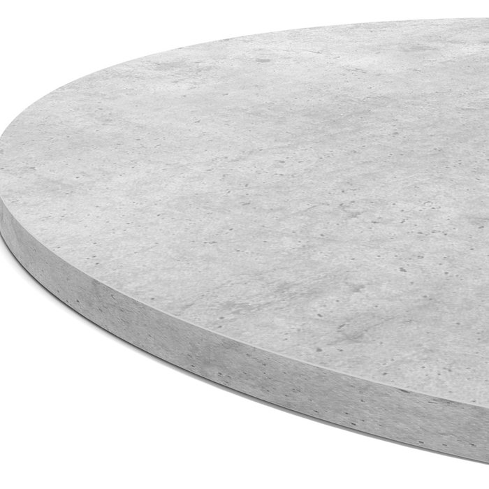 Обеденный стол Callisto цвета бетон - лучшие Обеденные столы в INMYROOM