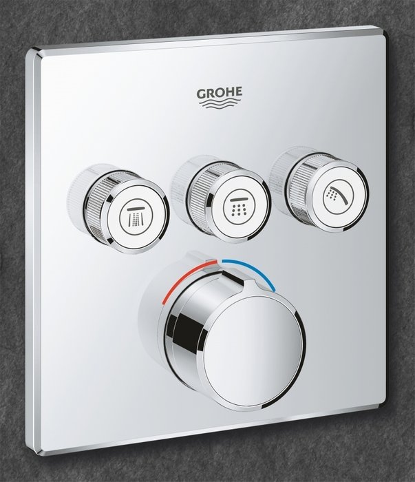 Смеситель Grohtherm SmartControl для ванны - купить Ванны по цене 99626.0
