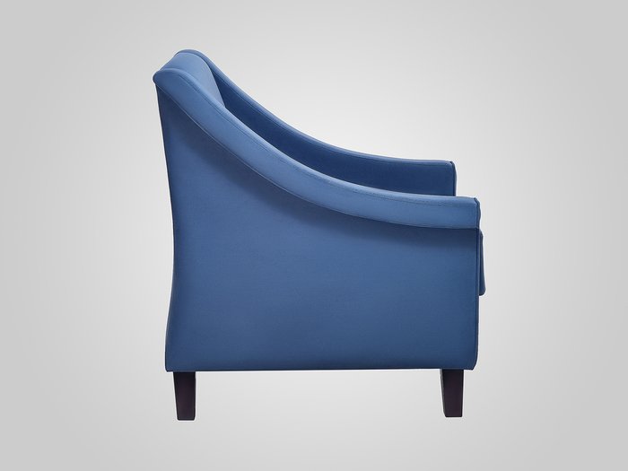 Кресло Boston синего цвета - лучшие Интерьерные кресла в INMYROOM