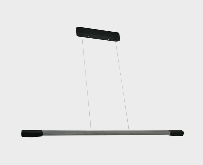 Линейный подвесной светильник Italline IT013-6020 black/silver 3000K Линейный подвесной светильник Italline IT013-6020 black/silver 3000K