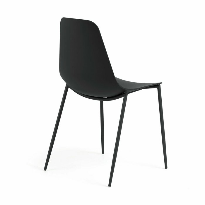  Стул WASSU черного цвета - купить Обеденные стулья по цене 11990.0