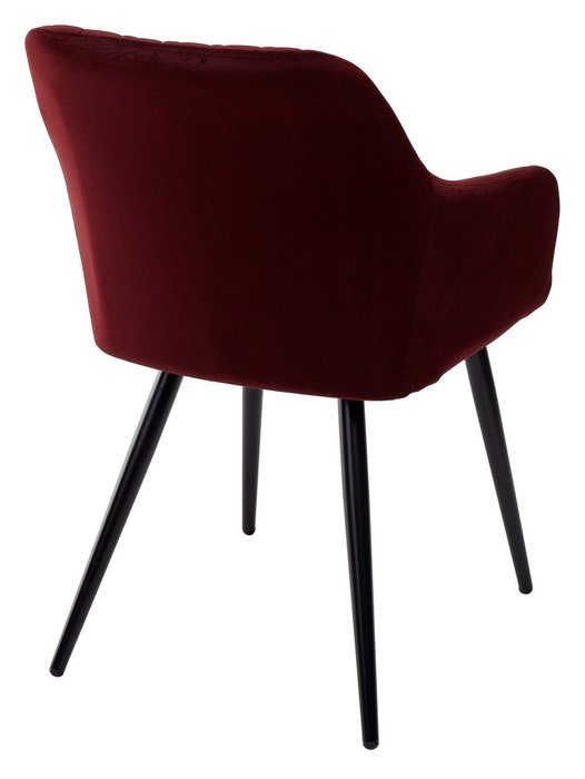 Стул Brandy бордового цвета - лучшие Обеденные стулья в INMYROOM