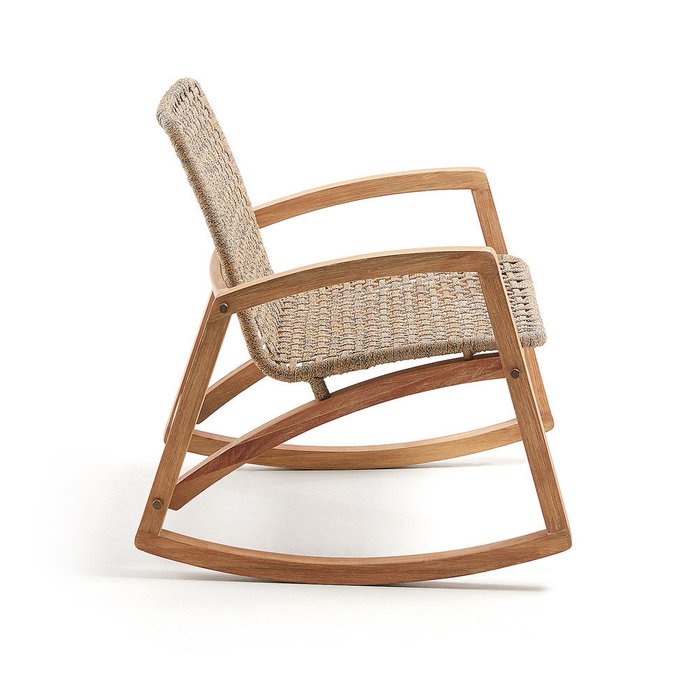 Кресло-качалка Taniska из массива дерева акация - купить Интерьерные кресла по цене 63990.0