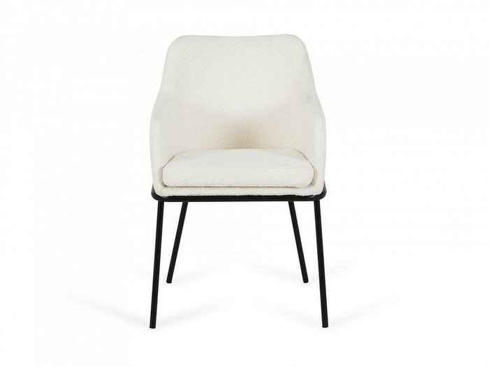 Кресло Rank белого цвета - купить Обеденные стулья по цене 9900.0