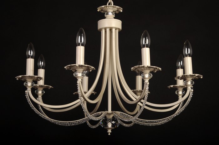 Подвесная люстра Josephine 3007/8(creamgold) (металл, цвет кремовый) - лучшие Подвесные люстры в INMYROOM