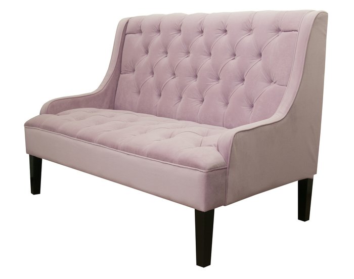 Диван Sommet violet с обивкой из льна - купить Прямые диваны по цене 44370.0