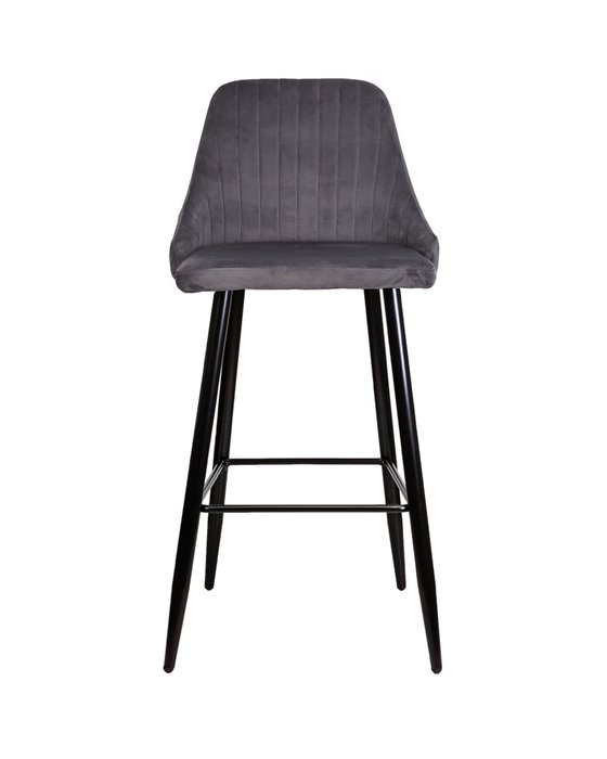 Стул барный Megan серого цвета - купить Барные стулья по цене 9350.0