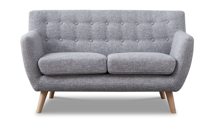 Прямой диван Copenhagen пыльно-серого цвета