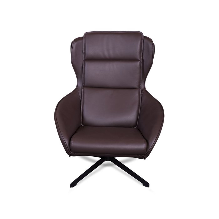 Кресло Swoop темно-коричневого цвета - лучшие Интерьерные кресла в INMYROOM