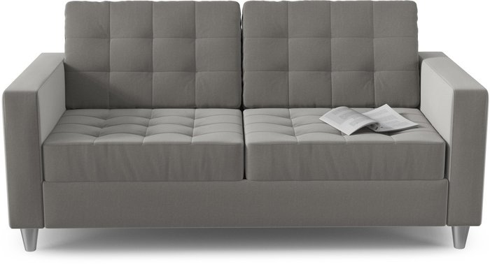 Диван-кровать Камелот Gray серого цвета - купить Прямые диваны по цене 21050.0