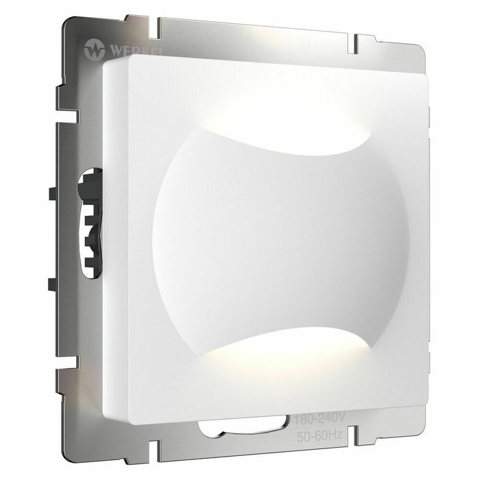 Встраиваемая LED подсветка Moon белый матовый W1154501 Встраиваемые механизмы белые матовые Встраиваемая LED подсветка Moon белый матовый W1154501 Встраиваемые механизмы белые матовые