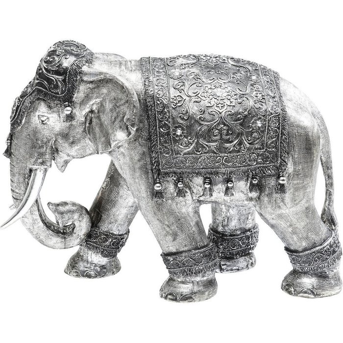 Статуэтка Elefant серебряного цвета