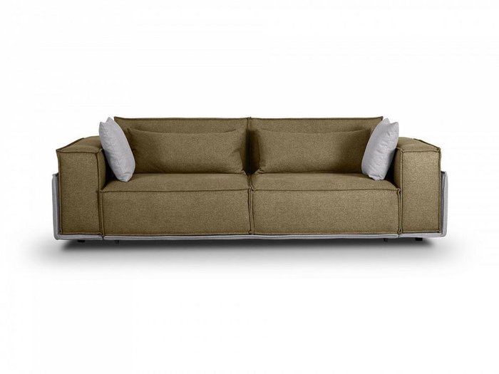 Диван-кровать Asti серо-коричневого цвета - купить Прямые диваны по цене 197550.0