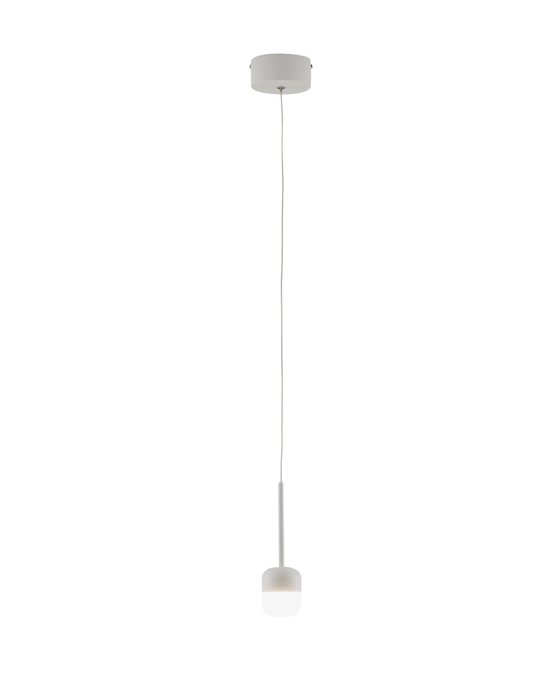 Подвесной светодиодный светильник Drop белого цвета