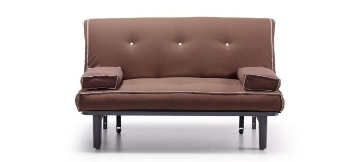 Диван-кровать Julia Grup CAPRI коричневый - купить Прямые диваны по цене 66990.0