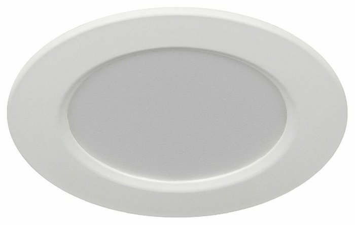 Встраиваемый светильник LED 17 Б0057421 (пластик, цвет белый)
