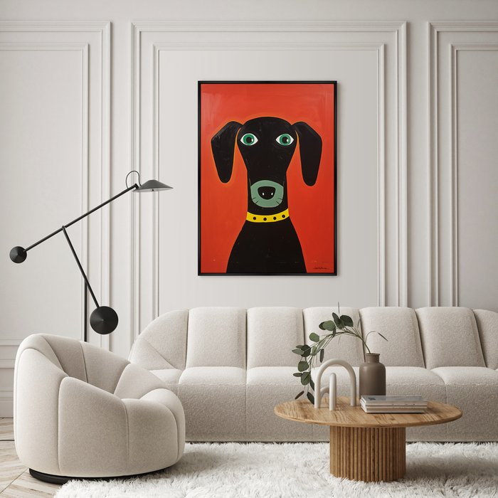 Репродукция картины Dog, No 2, 2024г. - лучшие Картины в INMYROOM