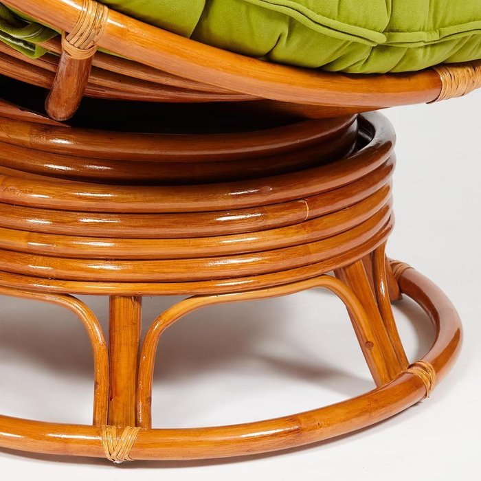 Кресло-качалка Papasan Cognac коричневого цвета - купить Садовые кресла по цене 30060.0 Кресло-качалка Papasan Cognac коричневого цвета - купить Садовые кресла по цене 30060.0