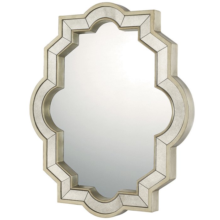 Настенное зеркало Каньон с глубокой орнаментальной рамой - купить Настенные зеркала по цене 49900.0