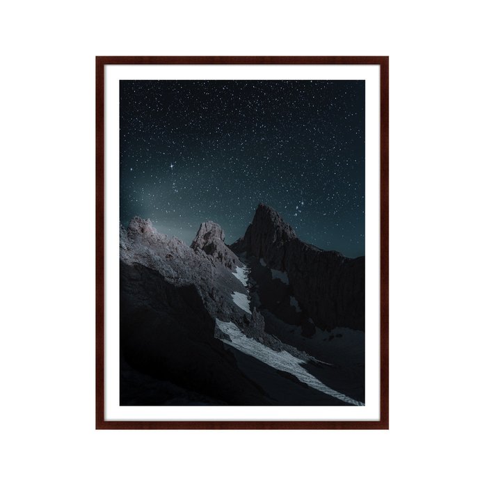 Картина The sky in the night Alps - купить Картины по цене 16999.0