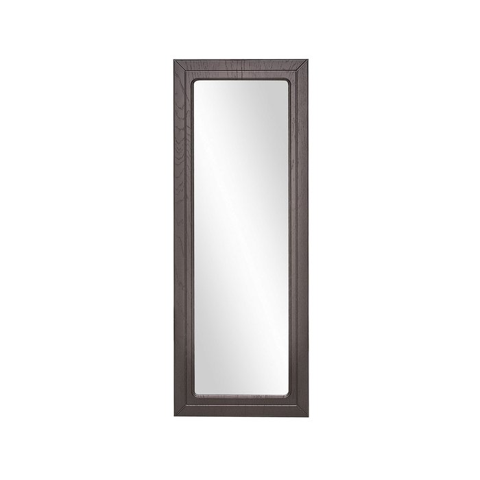 Настенное зеркало Локи в раме коричневого цвета