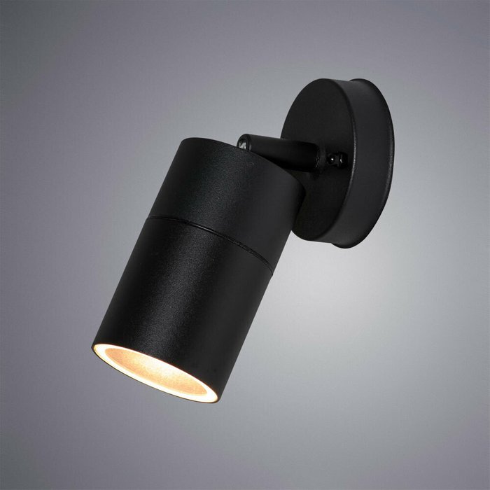 Уличный настенный светильник Mistero черного цвета - купить Настенные уличные светильники по цене 1290.0
