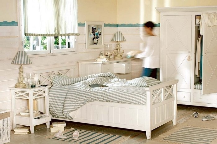 Кровать "Бретань" 140х200 - купить Кровати для спальни по цене 80925.0
