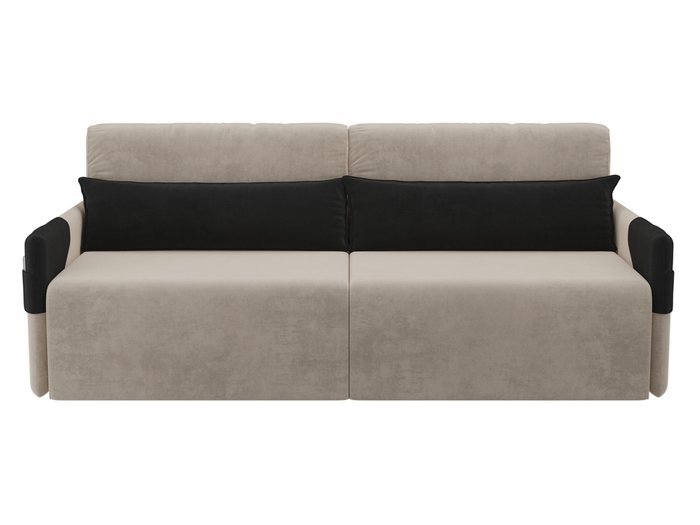 Прямой диван-кровать Армада бежевого цвета - купить Прямые диваны по цене 34190.0
