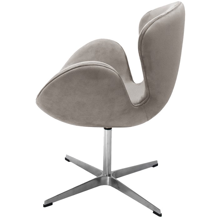 Офисное кресло Swan Style Chair светло-серого цвета - лучшие Офисные кресла в INMYROOM