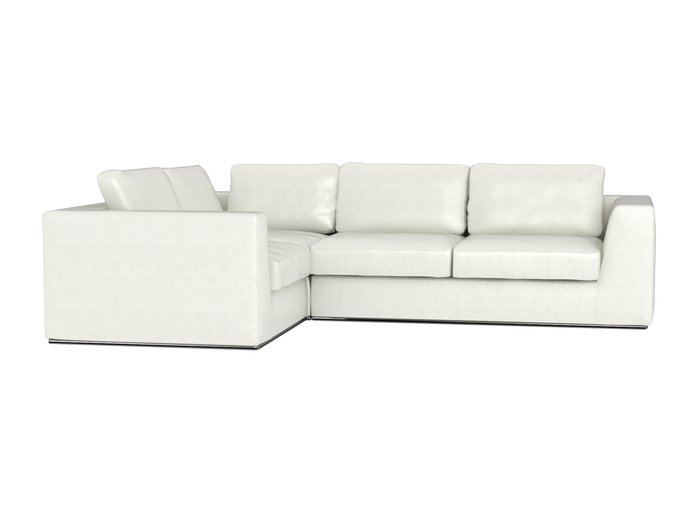 Угловой диван-кровать Igarka белого цвета