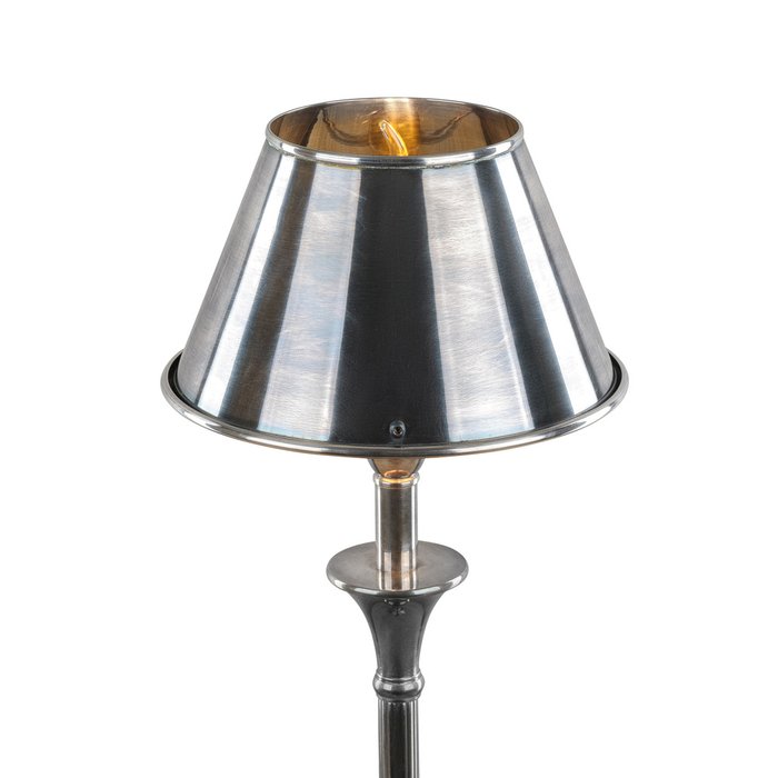 Настольная лампа цвета античное серебро - купить Настольные лампы по цене 24300.0
