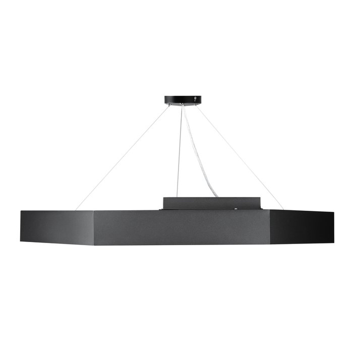 Подвесной светильник Geometria Б0050555 (пластик, цвет черный) - лучшие Подвесные люстры в INMYROOM